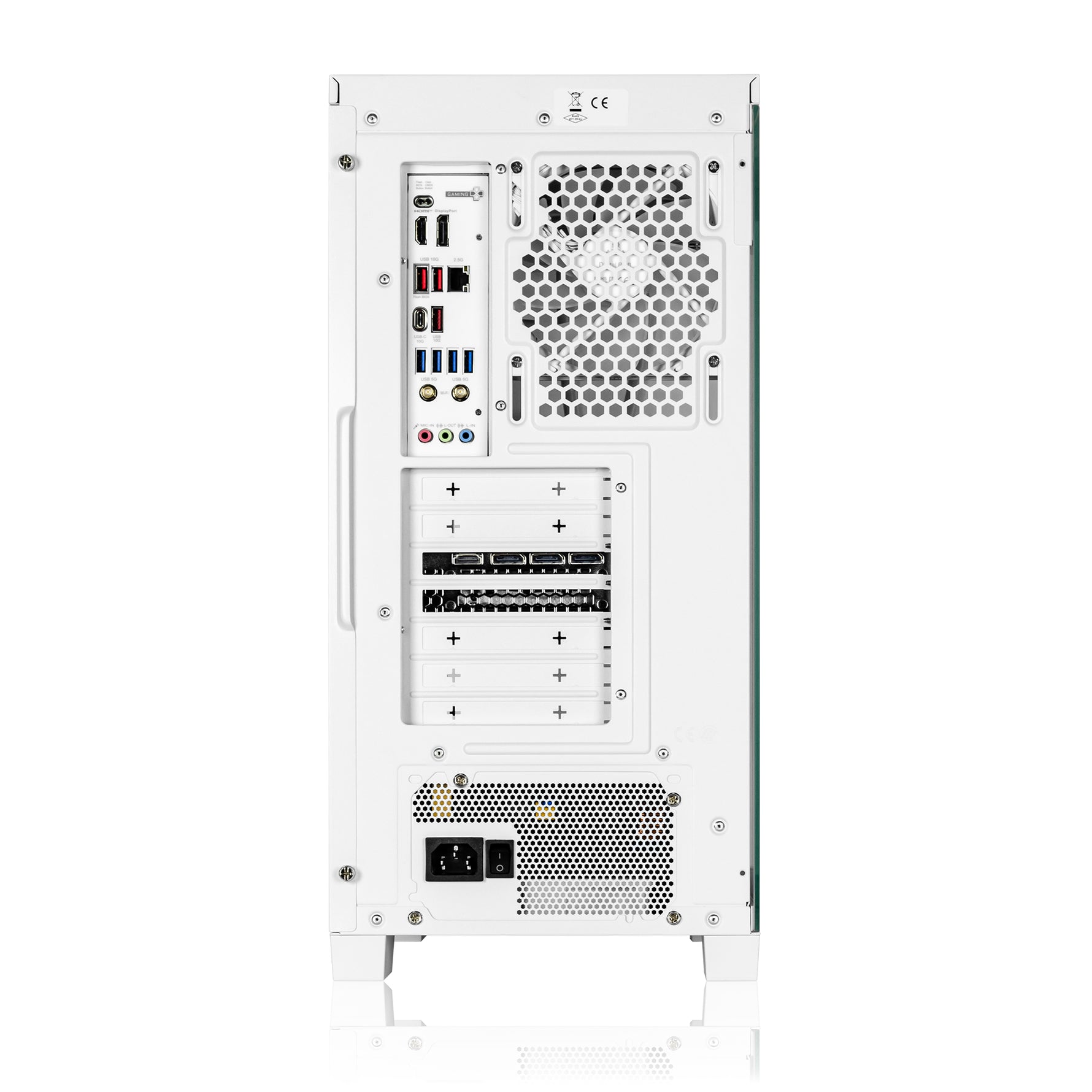 AURUMPC White Gaming PC Intel Core