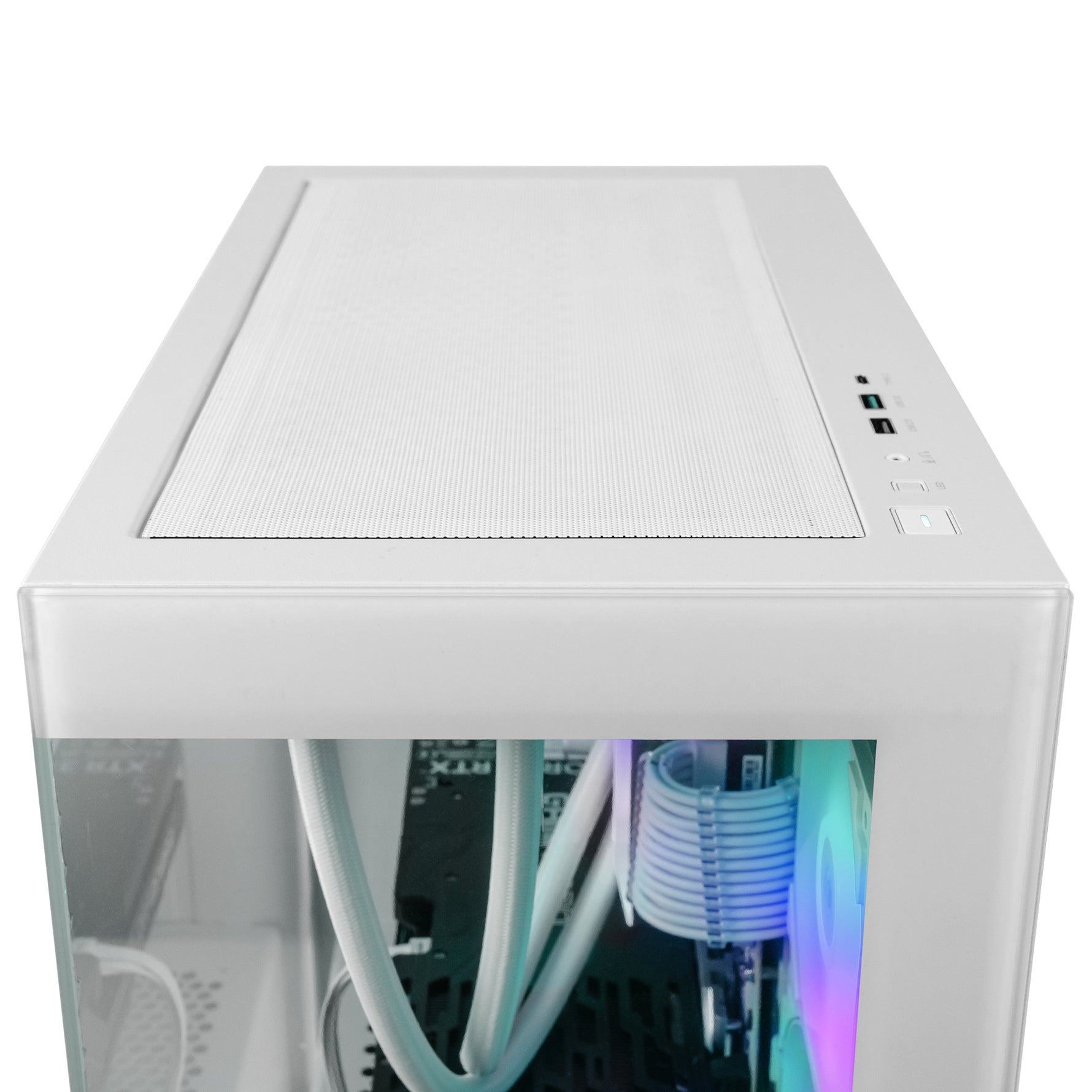 AURUMPC White Gaming PC Intel Core