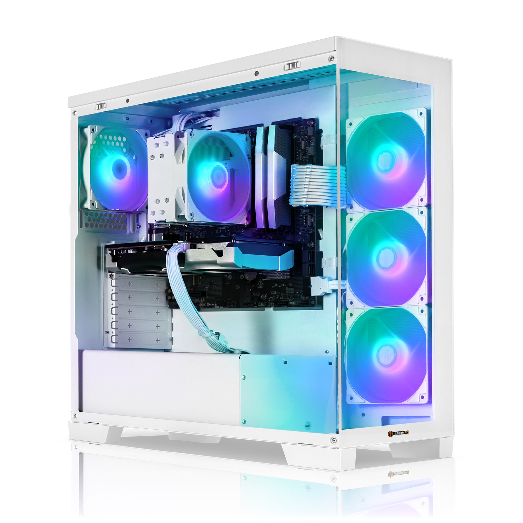 AURUMPC White Gaming PC R5