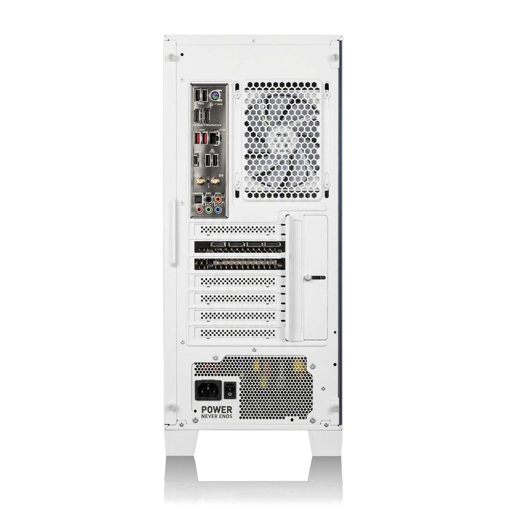 AURUMPC Polar Gaming PC R7