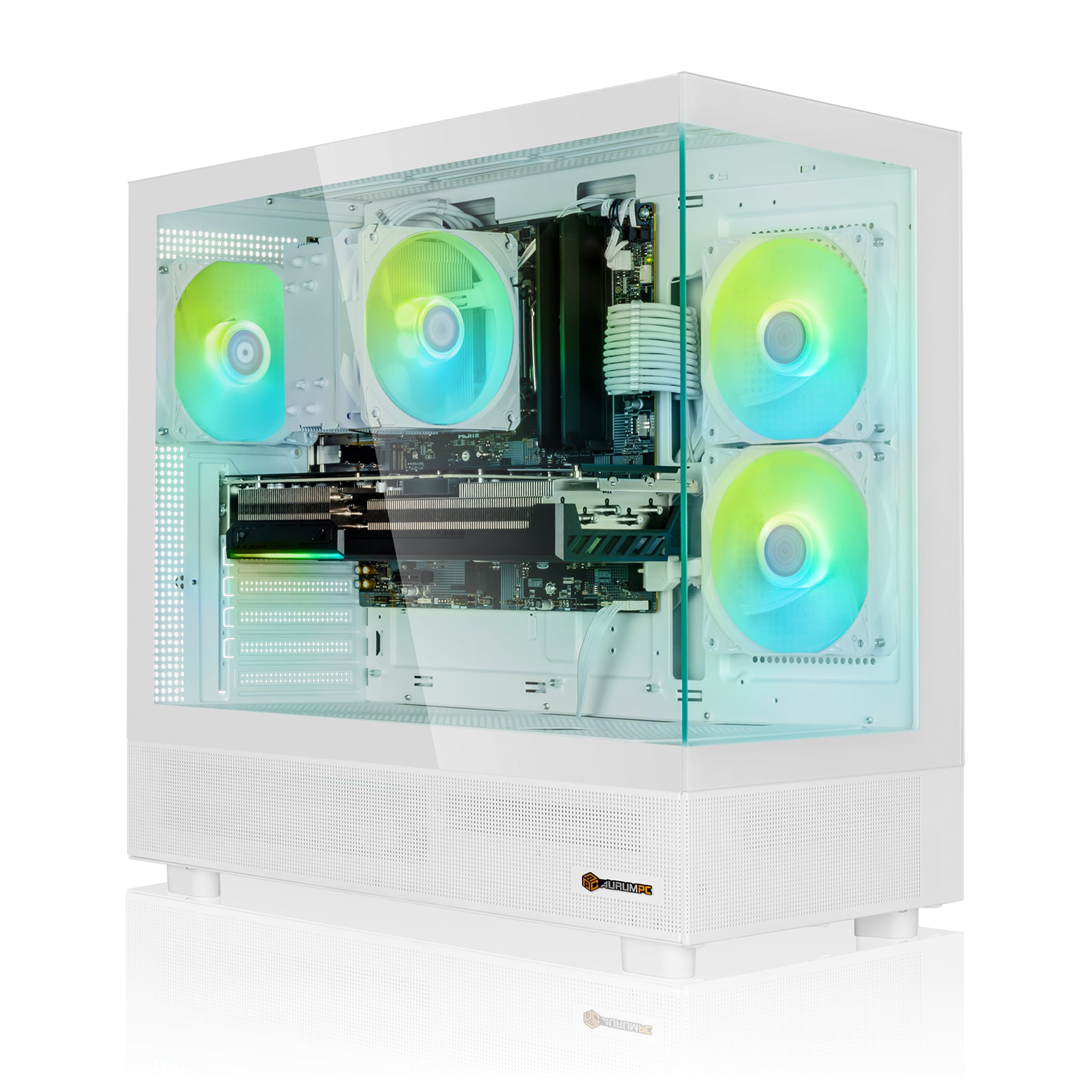AURUMPC Snow Gaming PC R5 5600
