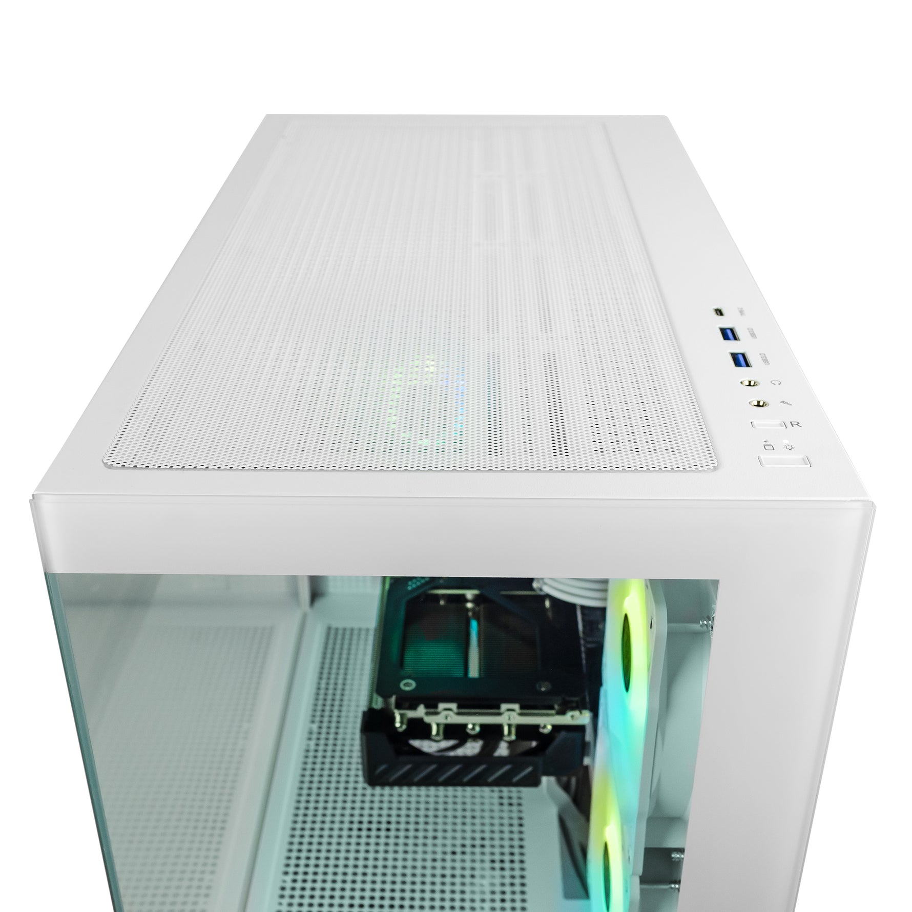 AURUMPC Snow Gaming PC AMD Ryzen 9 9950X3D